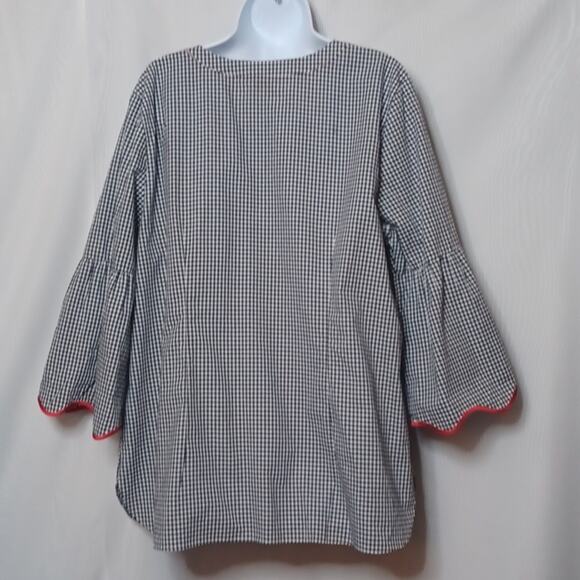 Talbots The Opra Magazine Collection Checkered Top. Size XL - Picture 8 of 13